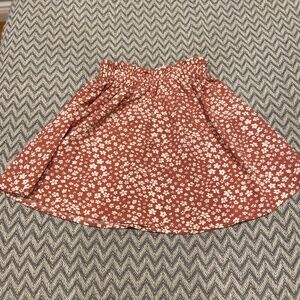 SHEIN Girls Floral Skirt – 11/12 Years, Stretch Waist